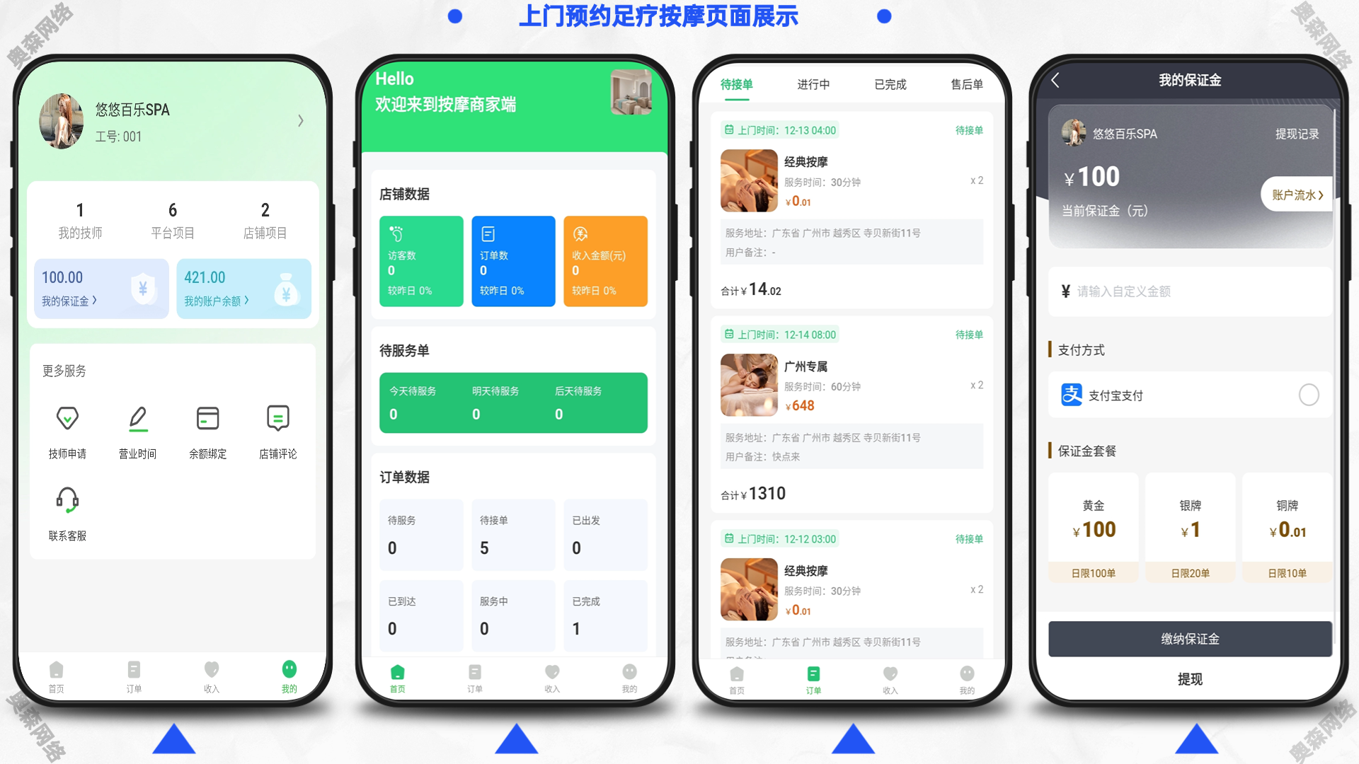 企业运营级上门预约足疗SPA推拿美容理疗同城到家仿东郊到家多城市家政服务